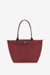 Le Pliage Green L Recycled canvas shopping bag