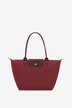 Le Pliage Green M Recycled canvas shopping bag