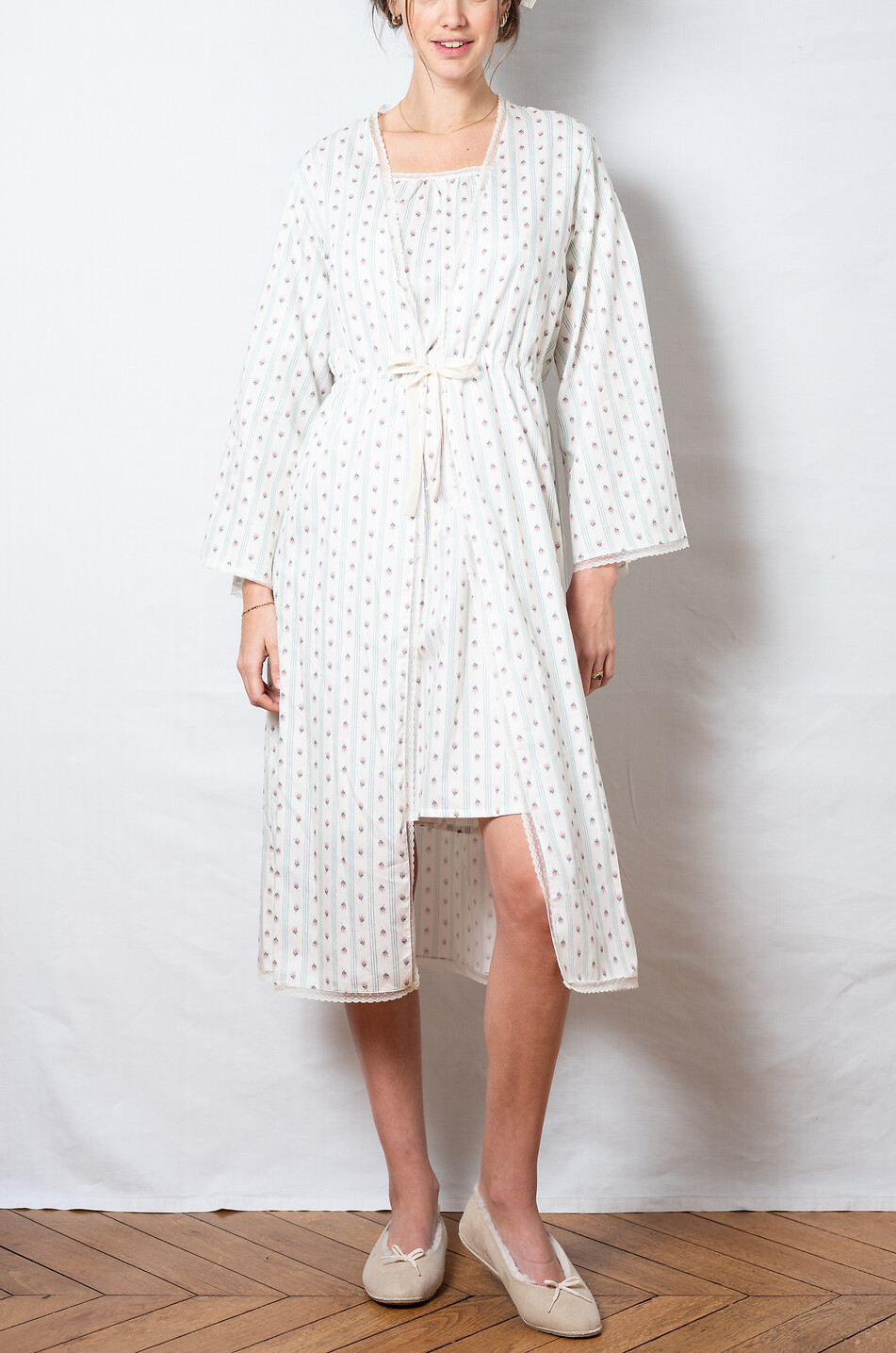 LALIDE A PARIS Peignoir Allegra Femme MULTICOLORE 3