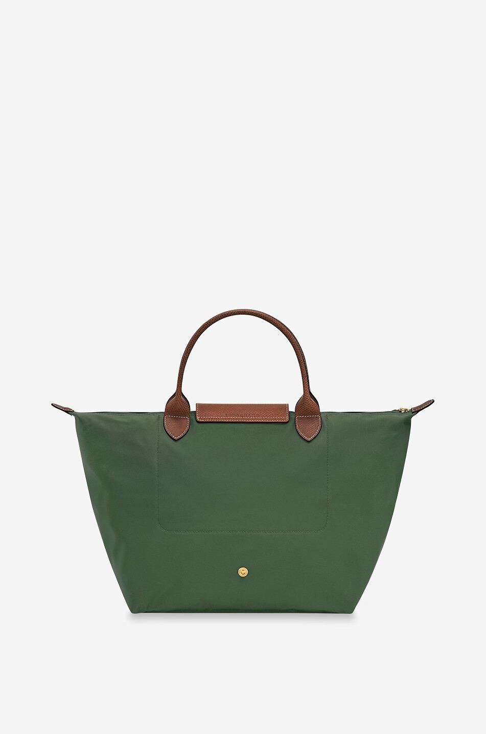 LONGCHAMP Sac à main en toile Le Pliage Original M Femme VERT 4
