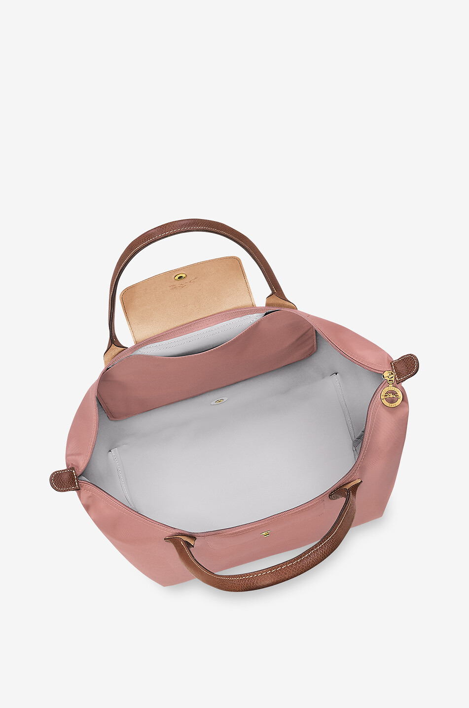 LONGCHAMP Le Pliage Original L coated canvas tote bag Women LIGHT PINK 5