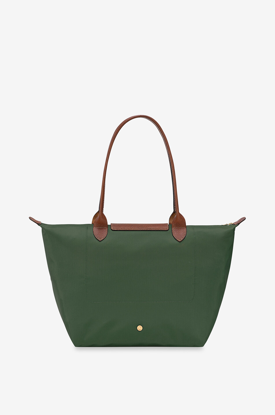 LONGCHAMP Le Pliage Original L coated canvas tote bag Women GREEN 4