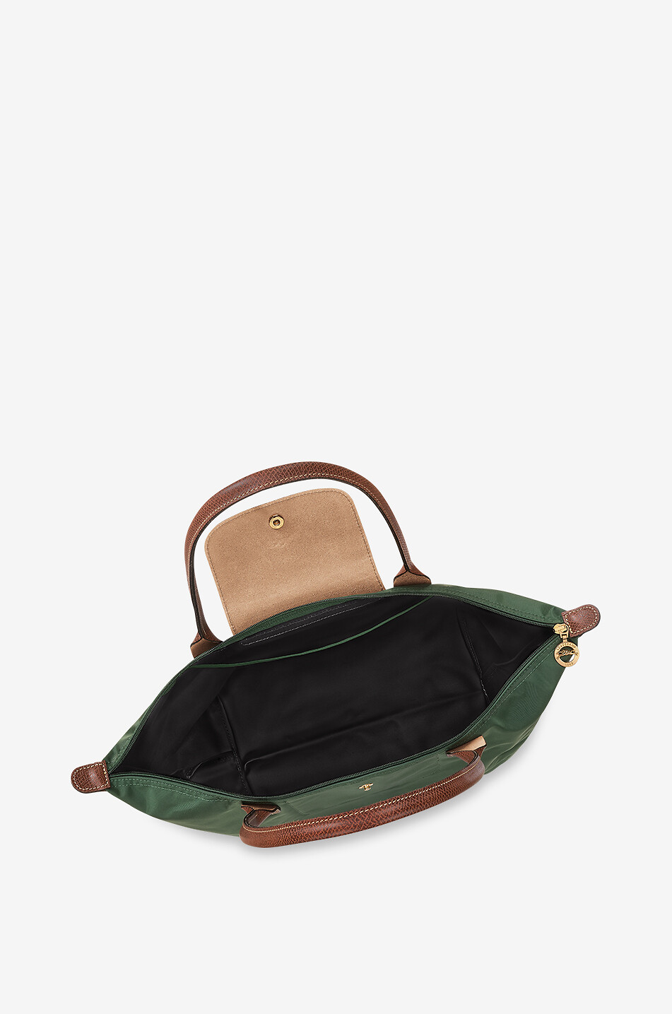 LONGCHAMP Le Pliage Original L coated canvas tote bag Women GREEN 5