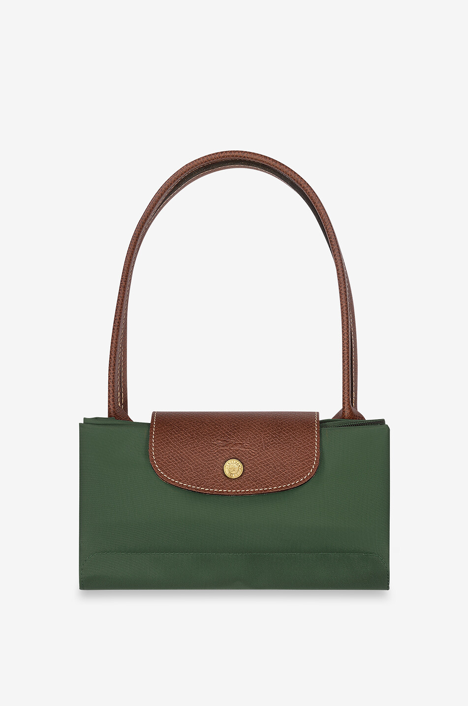 LONGCHAMP Le Pliage Original L coated canvas tote bag Women GREEN 7