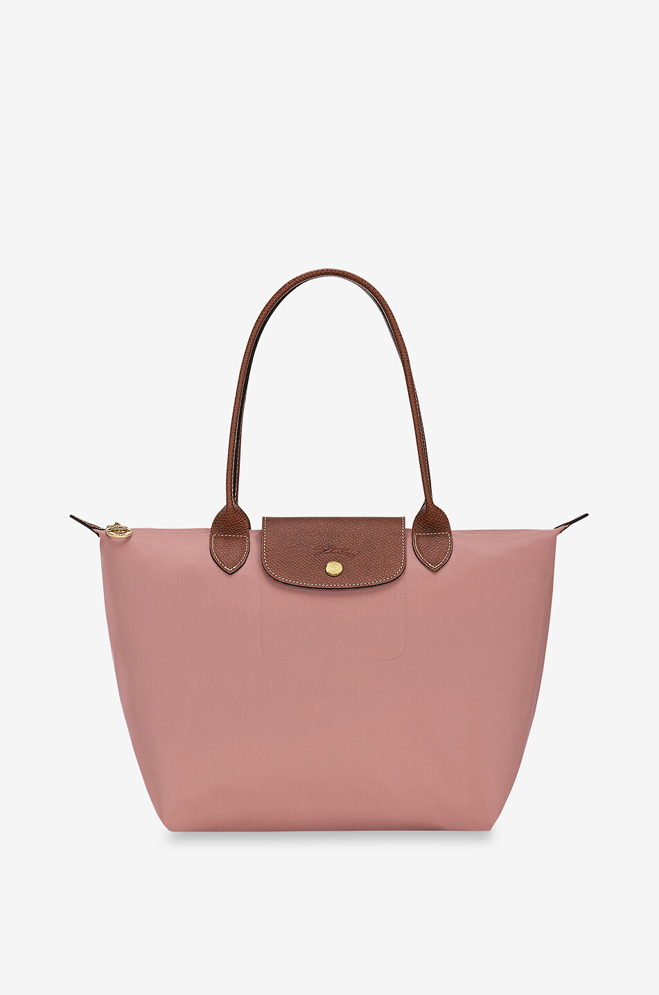 LONGCHAMP Le Pliage Original M coated canvas tote bag Women LIGHT PINK 1