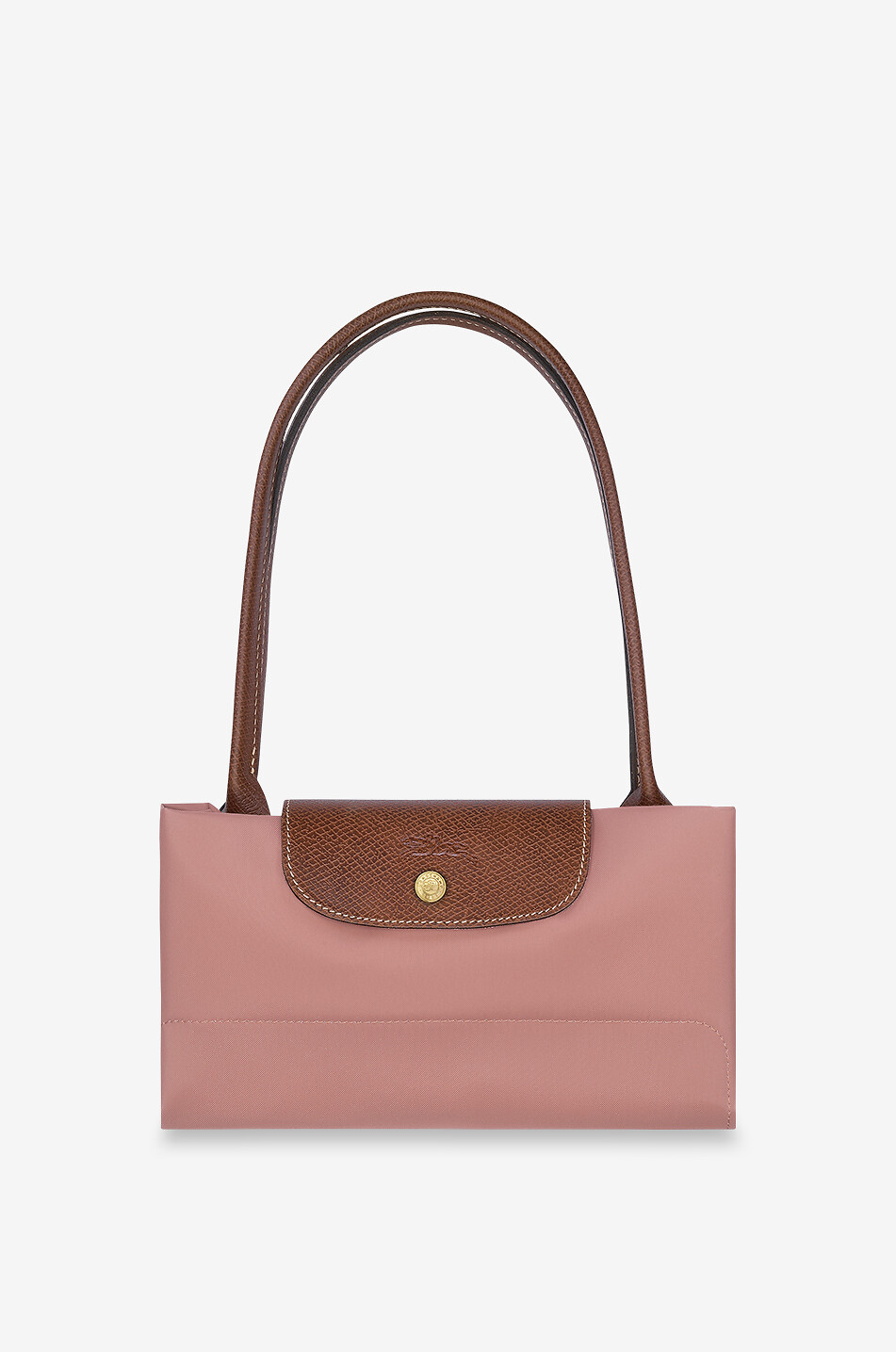 LONGCHAMP Le Pliage Original M coated canvas tote bag Women LIGHT PINK 6