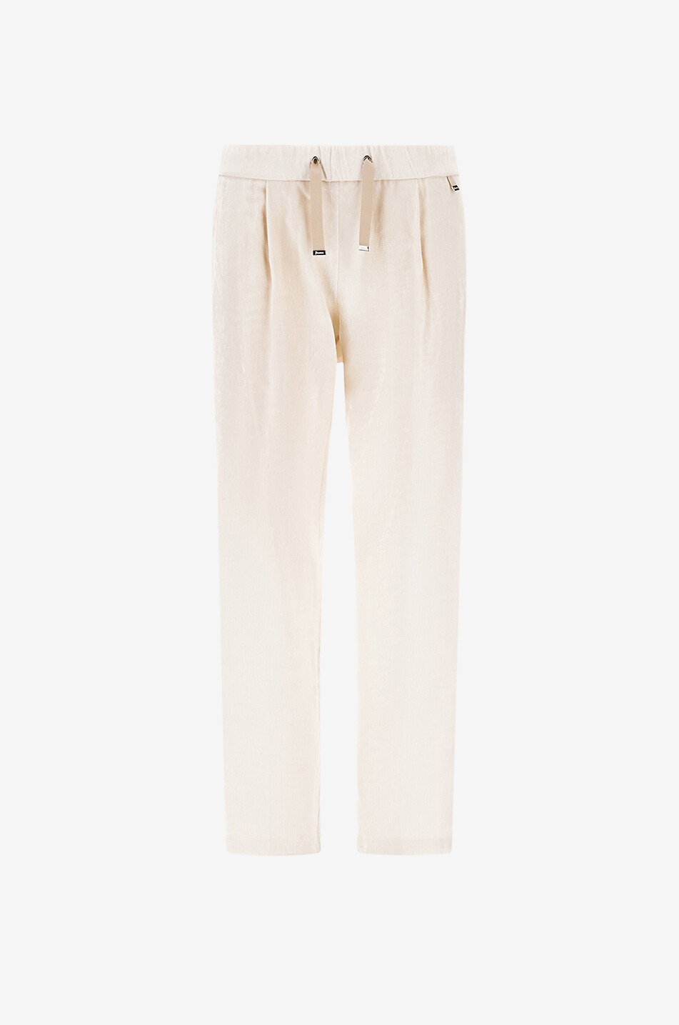 Jogginghose aus Cord und Lurex Resort