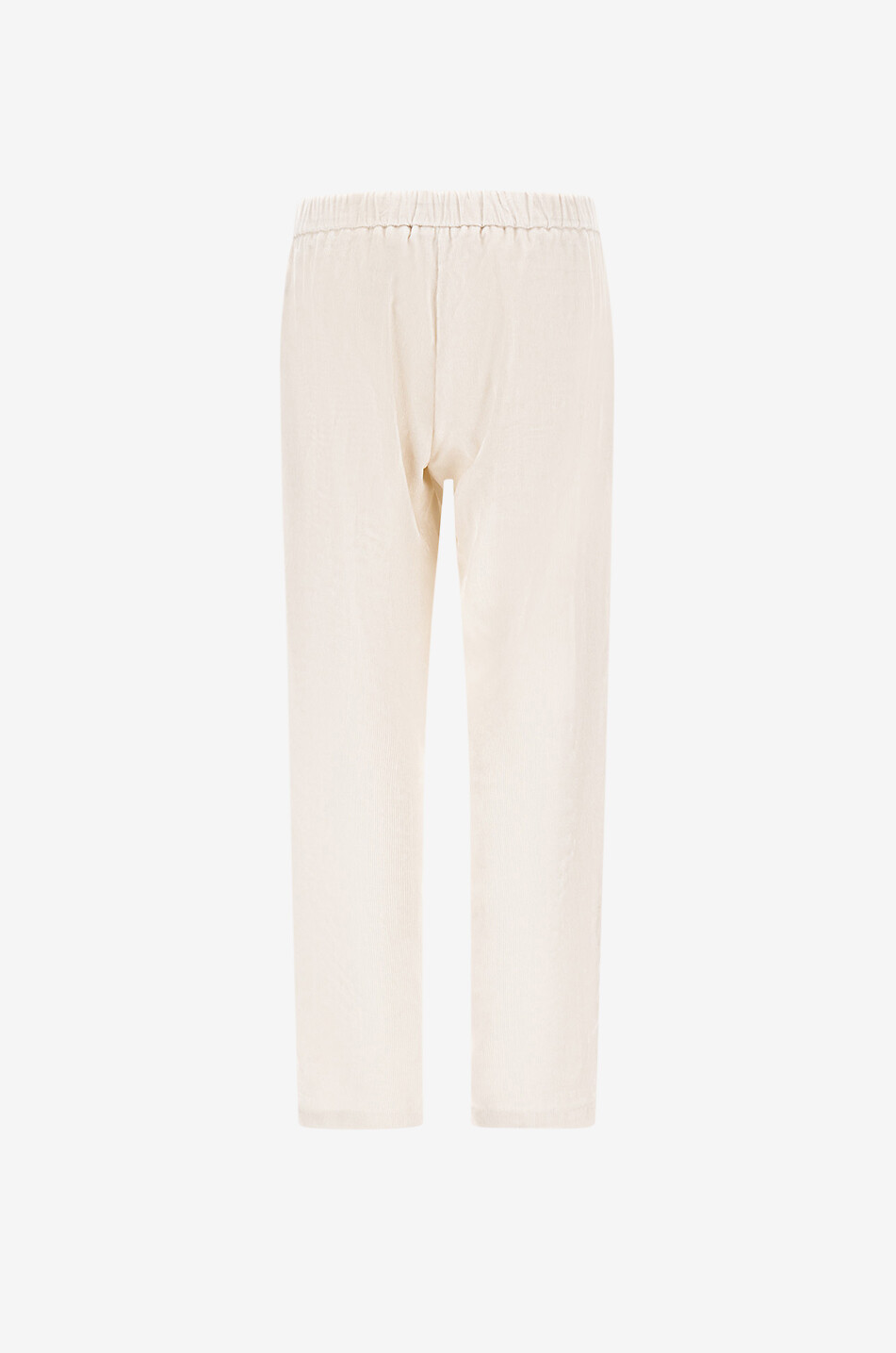 HERNO Jogginghose aus Cord und Lurex Resort Damen Hellbeige 2