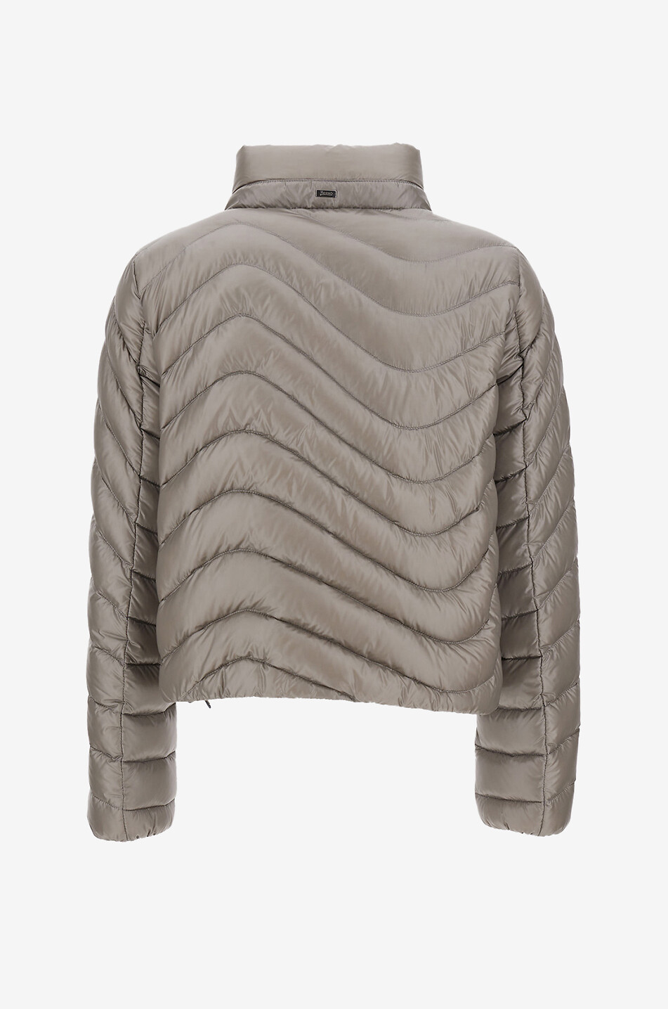 HERNO Kurze Daunenjacke mit Wellensteppung Ultralight Resort Damen HELLBRAUN 2
