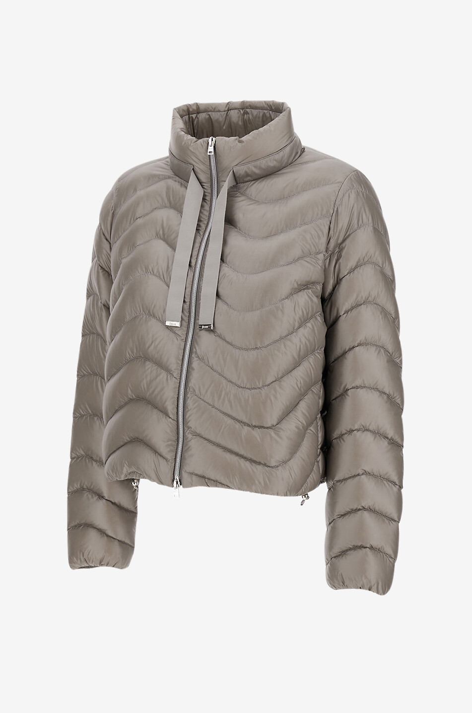HERNO Kurze Daunenjacke mit Wellensteppung Ultralight Resort Damen HELLBRAUN 8