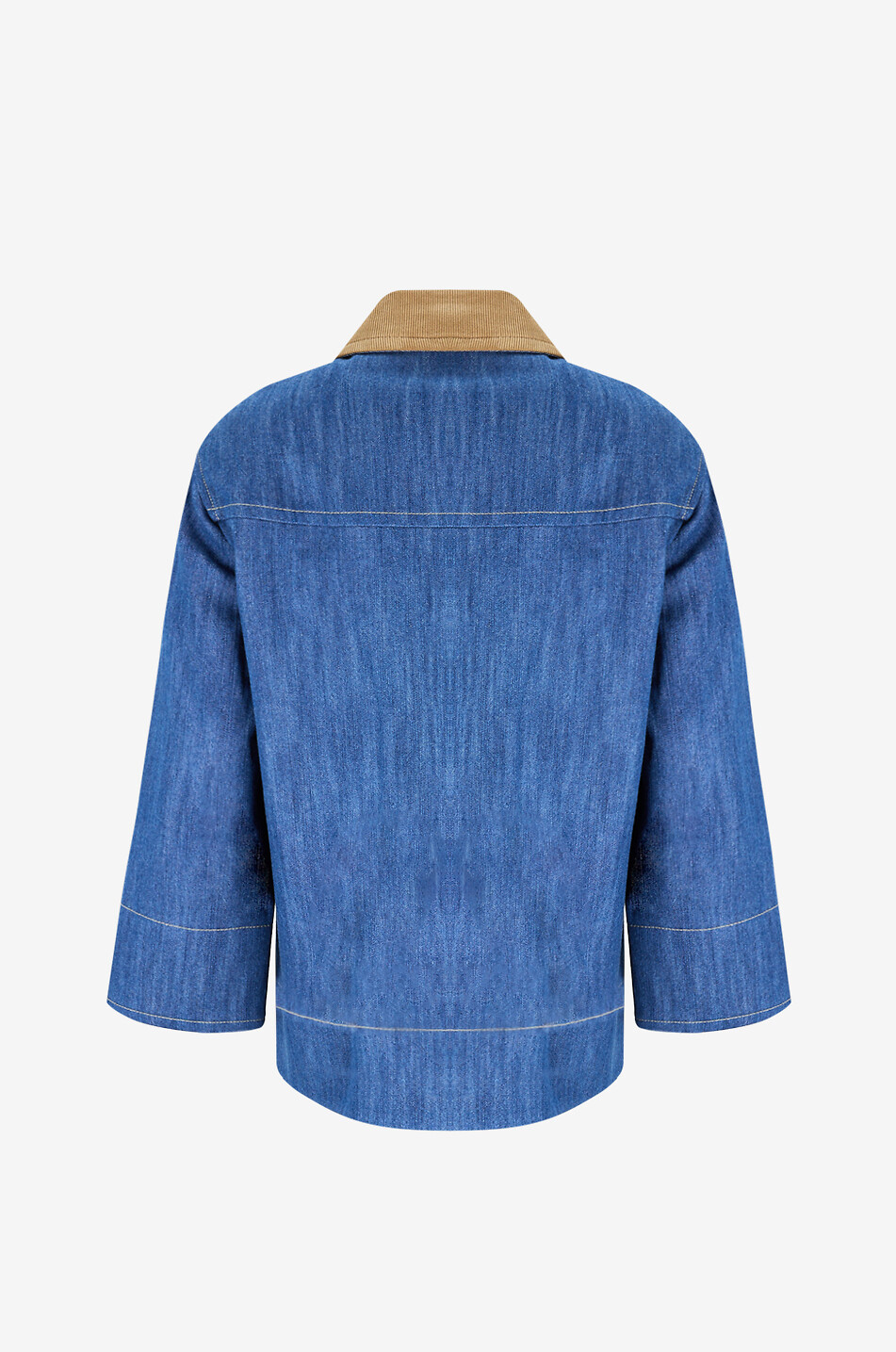 AKRIS PUNTO Oversized lightweight denim parka Women BLUE 2