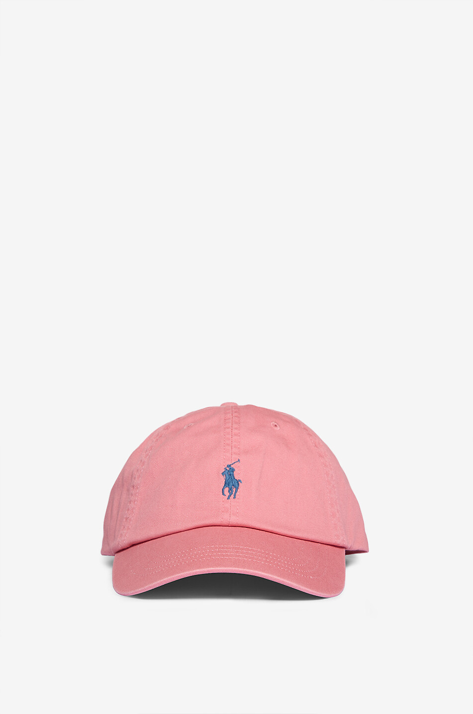 POLO RALPH LAUREN Pony gabardine baseball cap Women PINK 1