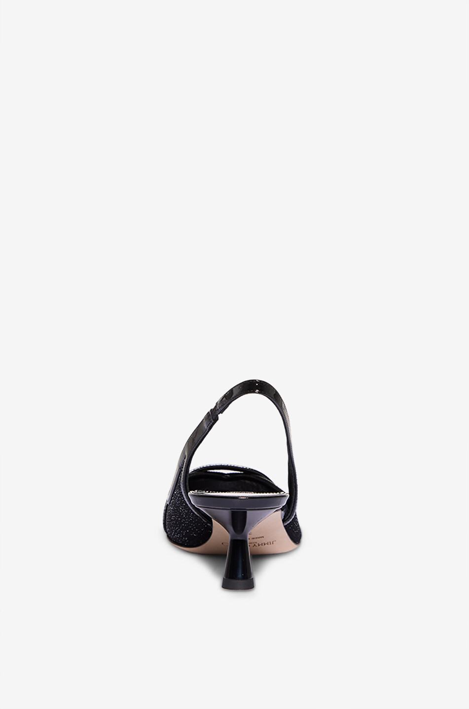 JIMMY CHOO Slingback-Pumps aus Mesh und Leder Amita 45 Damen SCHWARZ 4