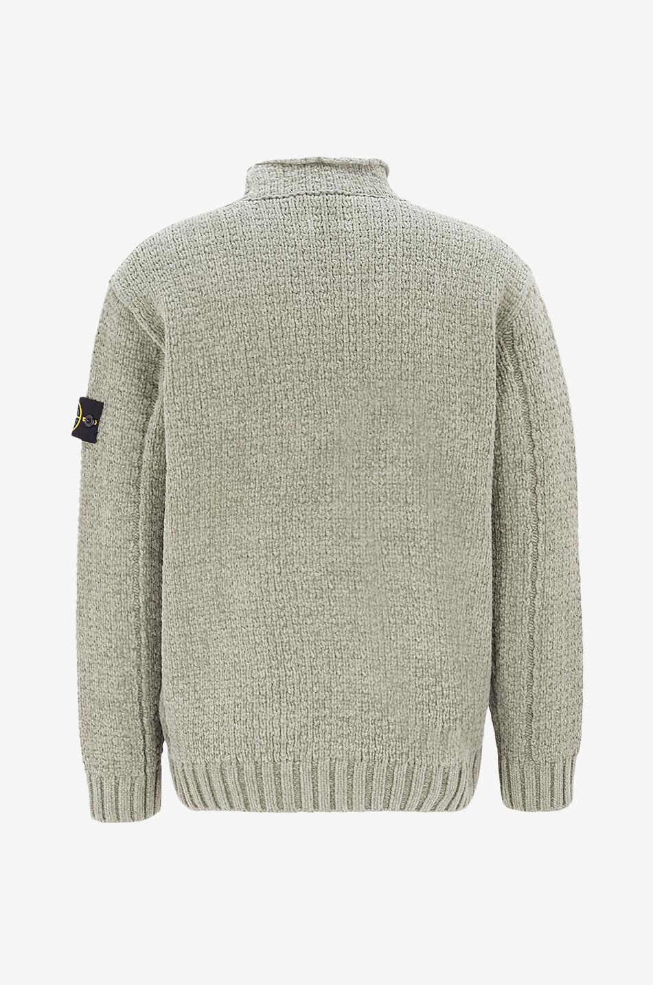 STONE ISLAND Pull à col rond en coton 5100019 Homme VERT 2