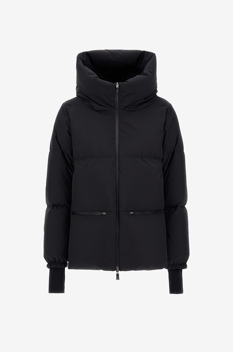 Zweilagige kurze Daunenjacke