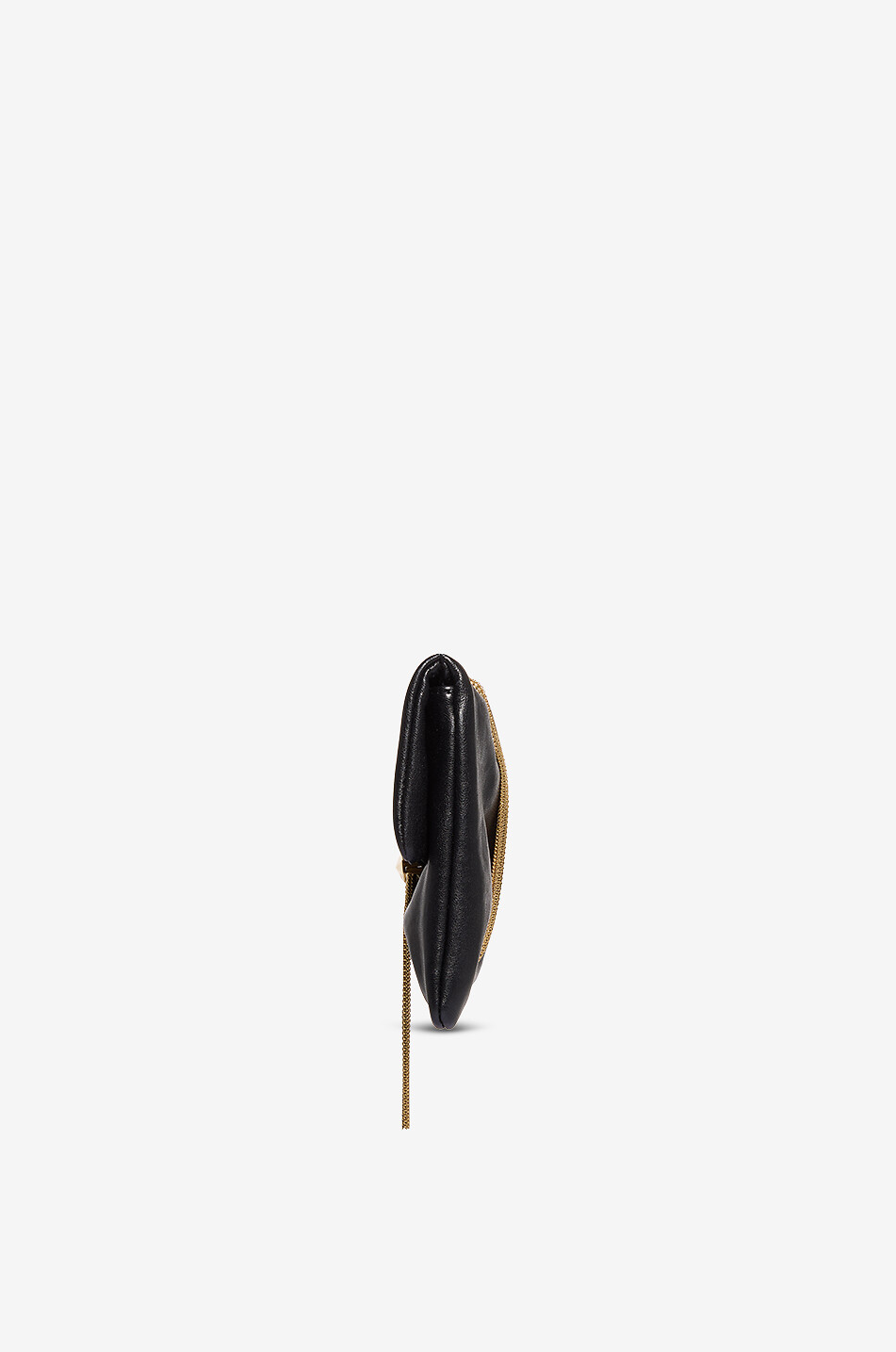 JIMMY CHOO Nappaleder-Clutch Zandra Damen SCHWARZ 4