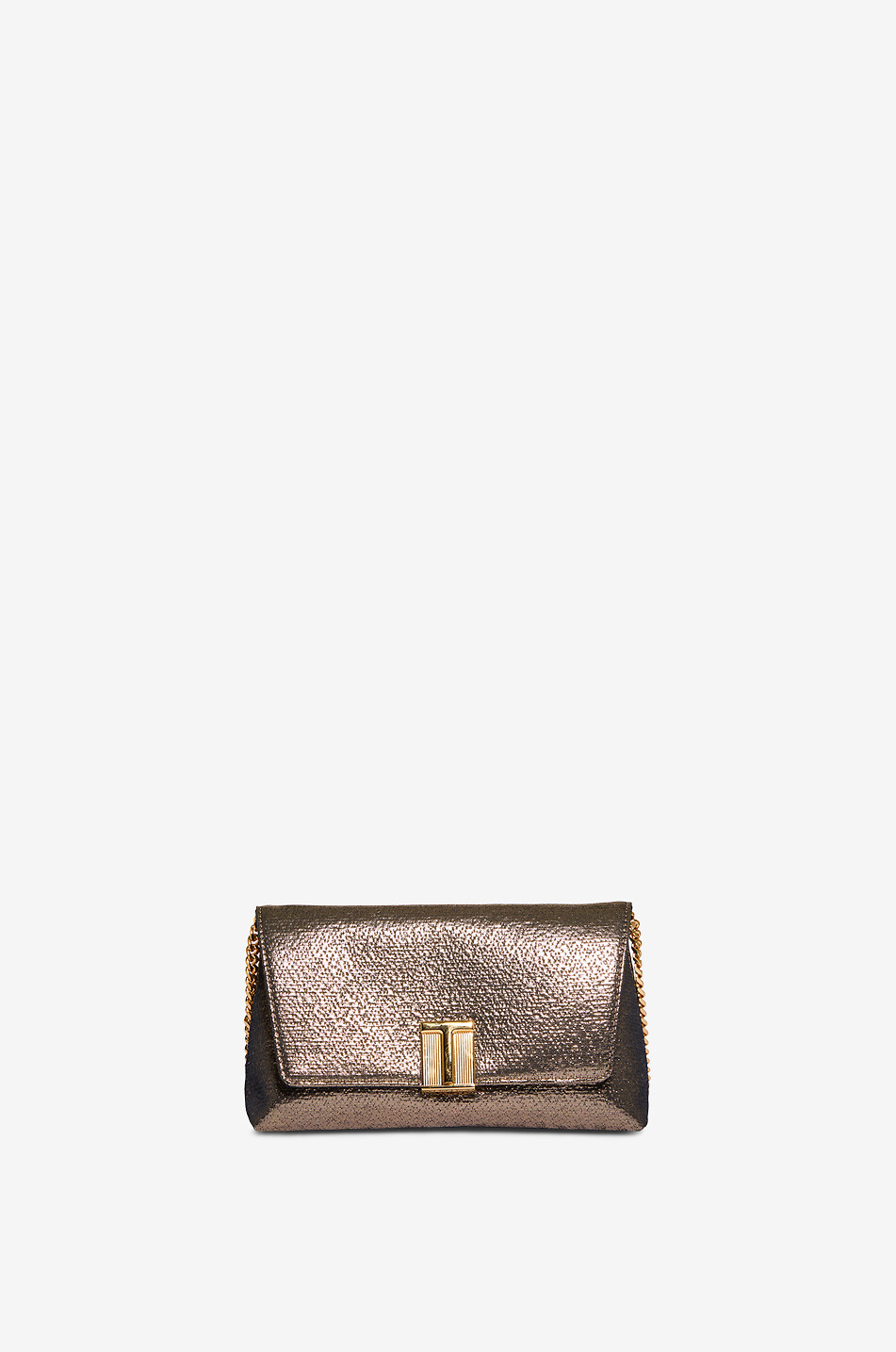 TOM FORD Sac porté épaule en jacquard métallisé Nobile Mini Femme JAUNE 1