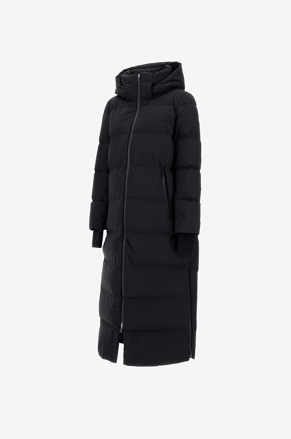 HERNO Zweilagiger Daunenmantel Damen SCHWARZ 3