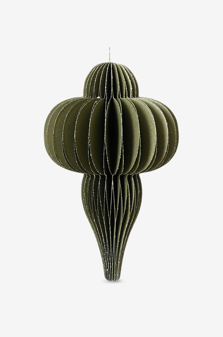 Boule de Noël en papier