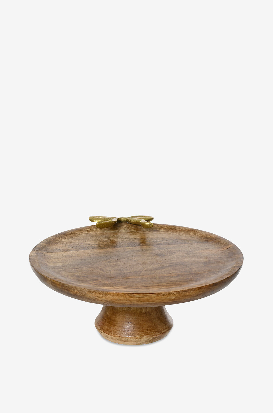 Mango wood cake stand