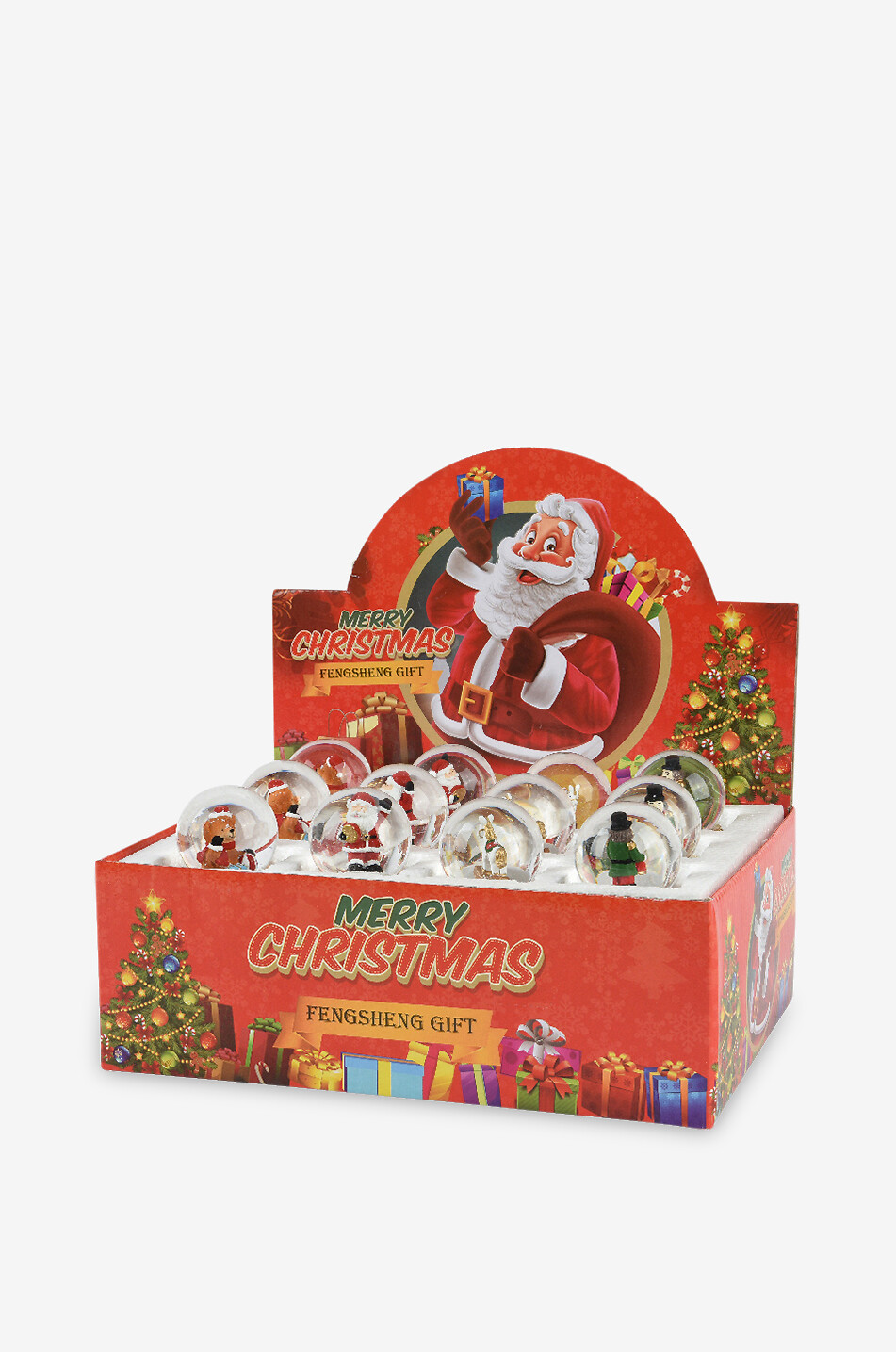 KAEMINGK Santa's Gifts snow globe Home MULTI COLOURED 2