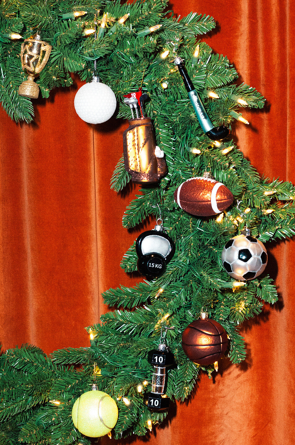 VONDELS Christmas football glass bauble in black white Home MULTI COLOURED 3