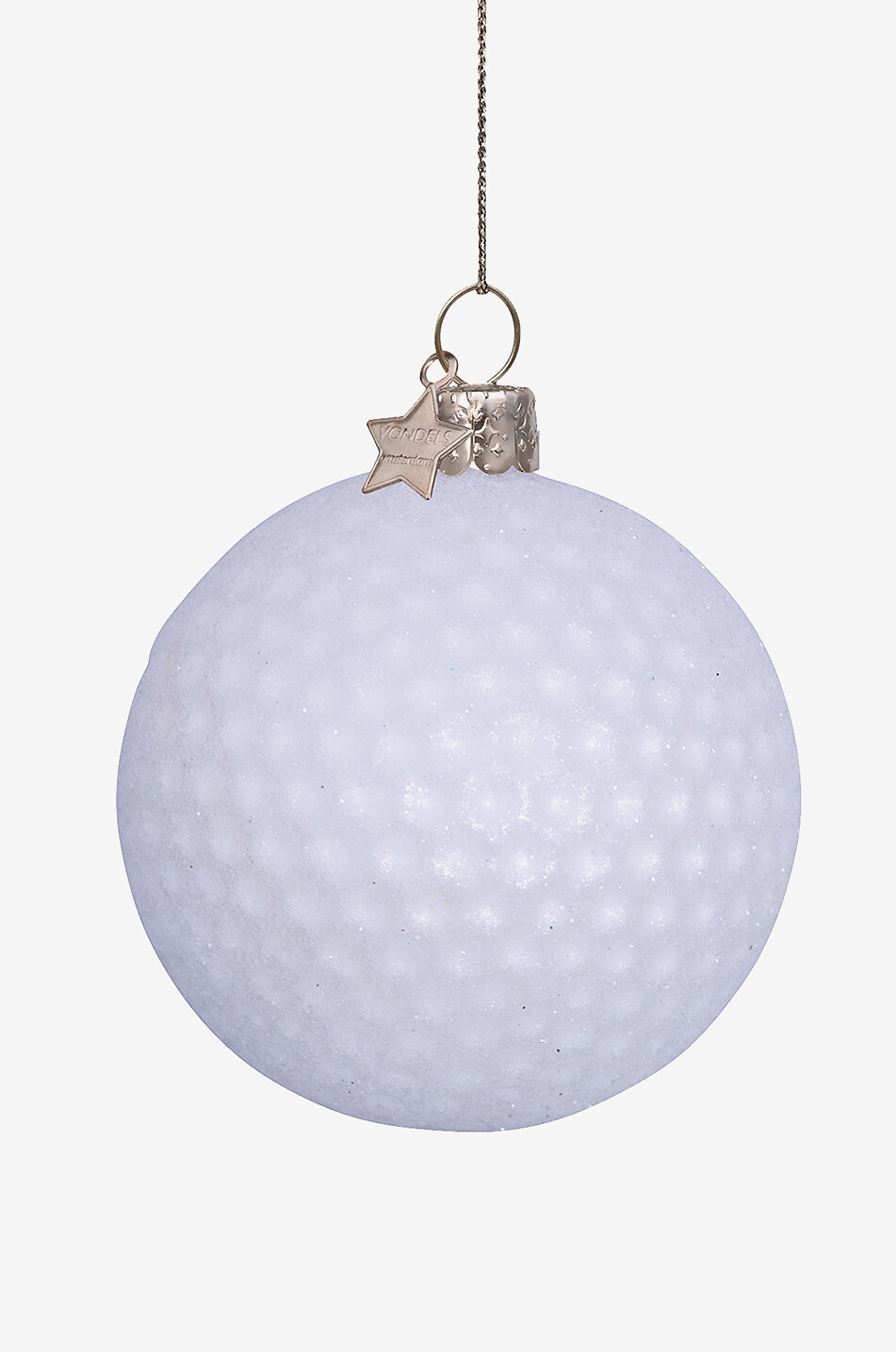 Exklusive Golfball-Weihnachtskugel aus Glas