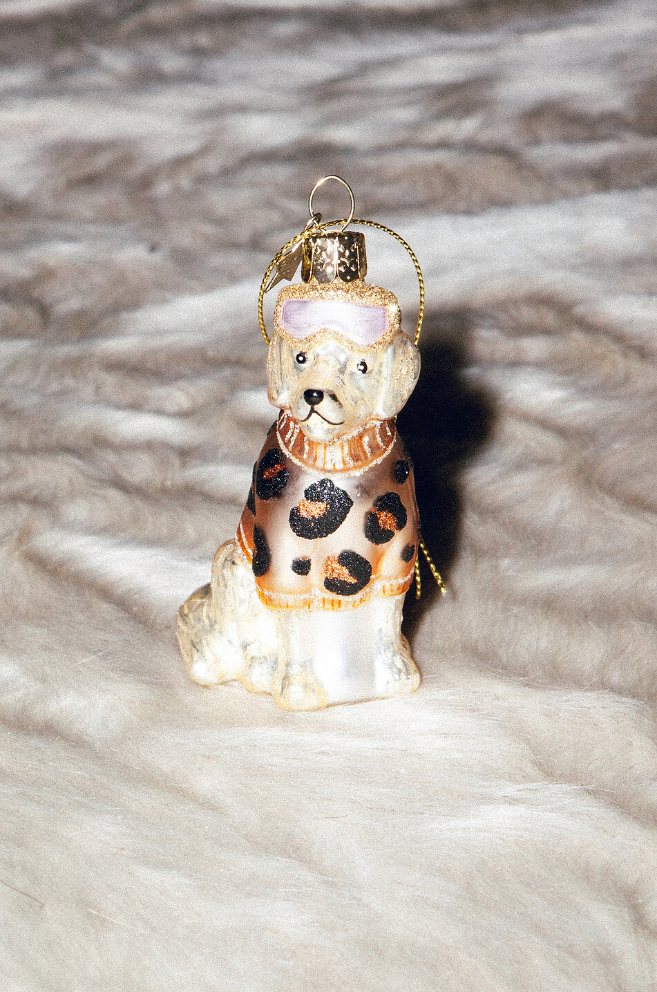 VONDELS Christmas Bauble with Ski Goggles Labrador Home MULTI COLOURED 3