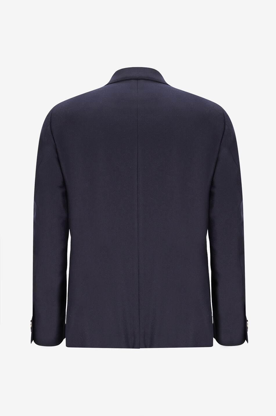 Butterfly cashmere single-breasted blazer - CARUSO - DARK