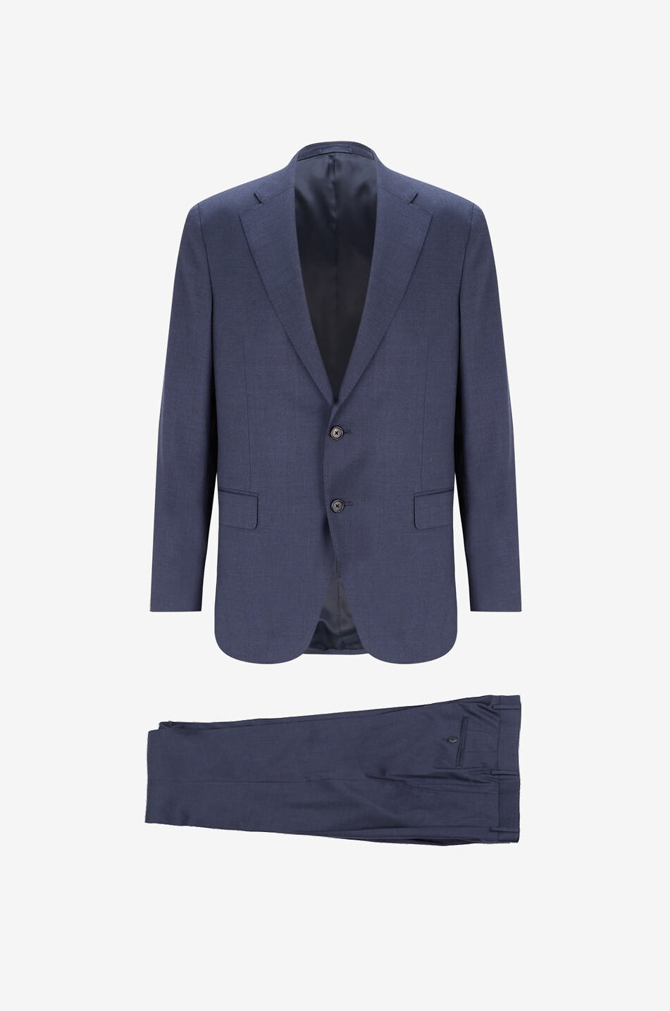 CARUSO Anzug aus Wolle Boheme Herren MITTELBLAU 1