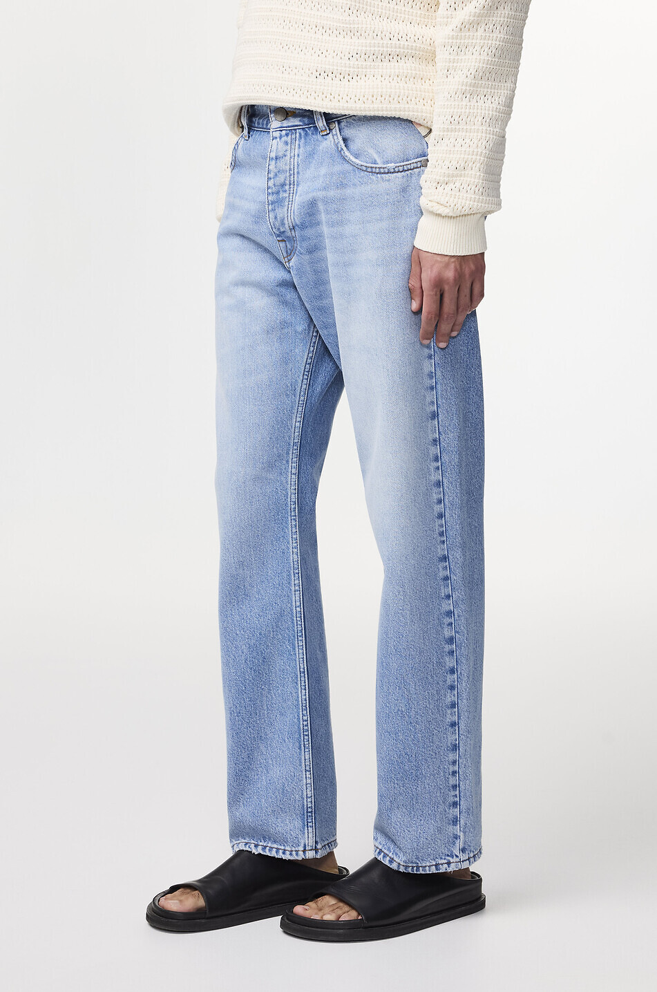 NN07 Sonny organic cotton straight leg jeans Men BLUE 5