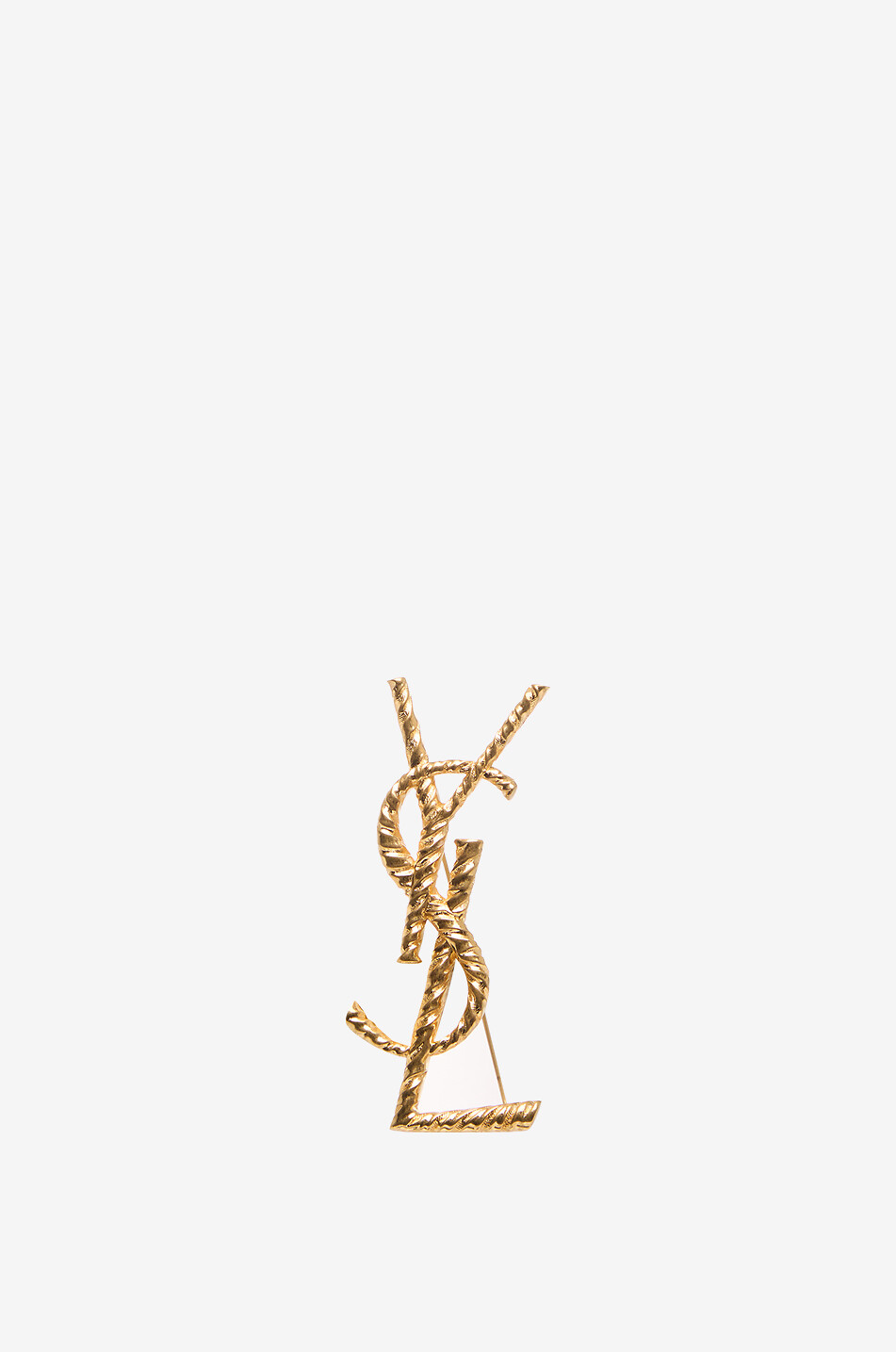 Goldene Brosche YSL Tigrée