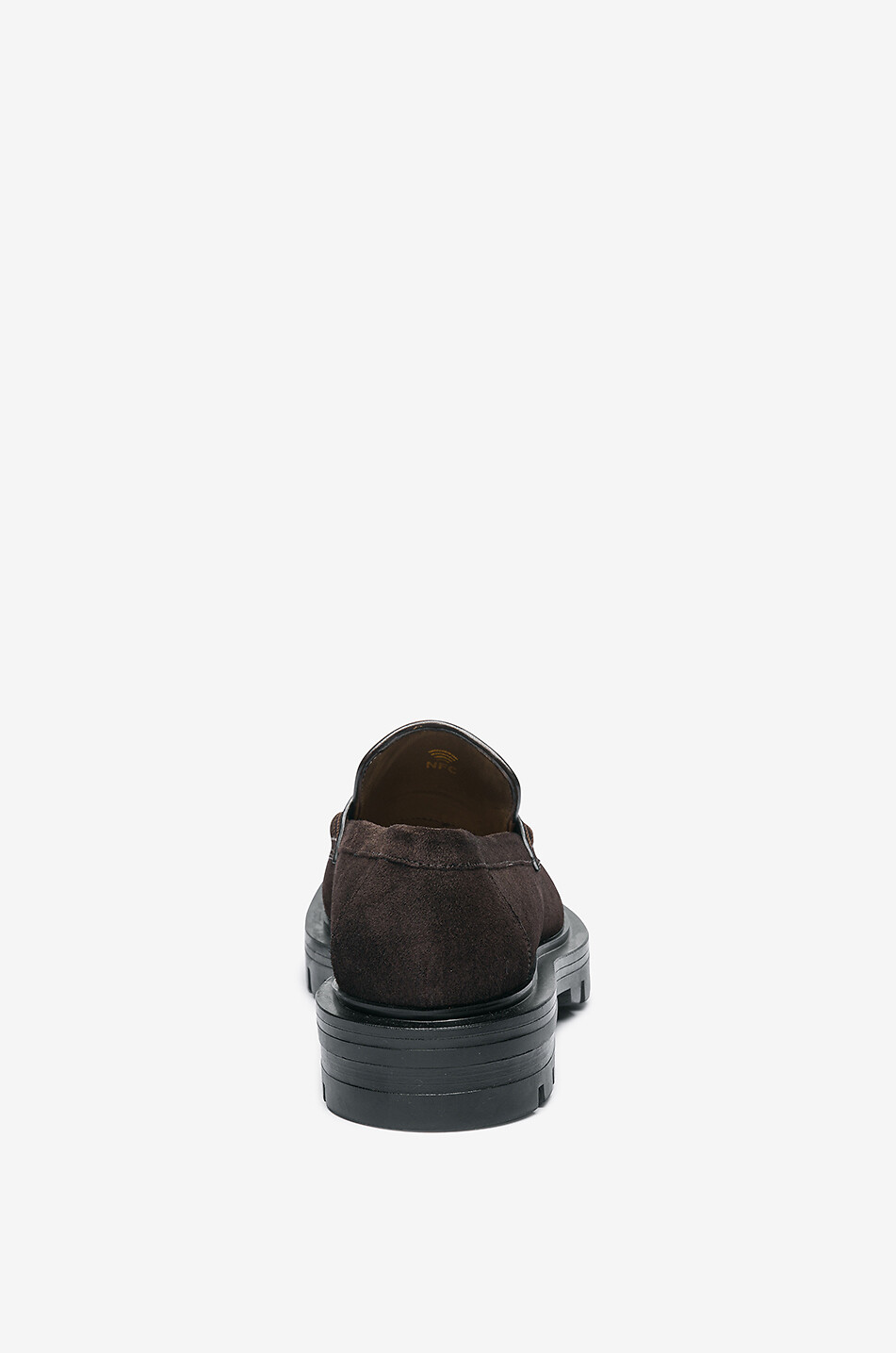 SANTONI Lug sole suede loafers Women DARK BROWN 7