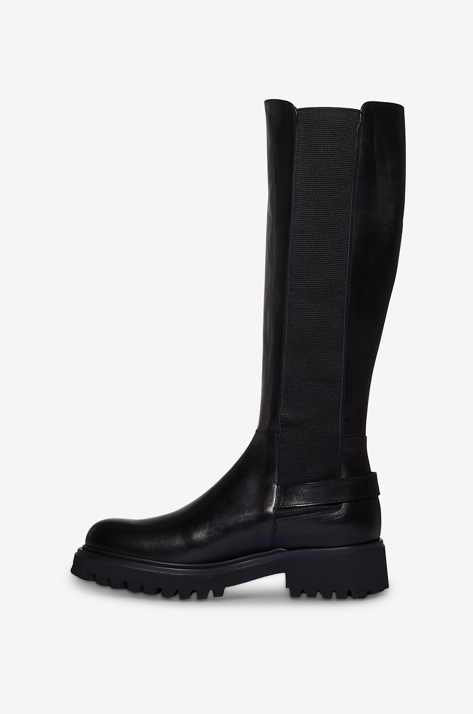 GUGLIELMO ROTTA Stiefel aus Glattleder Woodrow Damen SCHWARZ 3