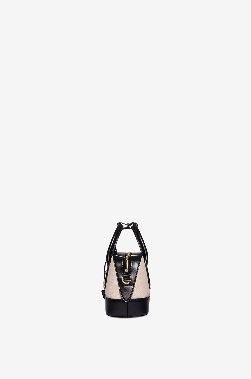 STELLA McCARTNEY Ryder Small canvas and faux leather shoulder bag Women EGGSHELL 4