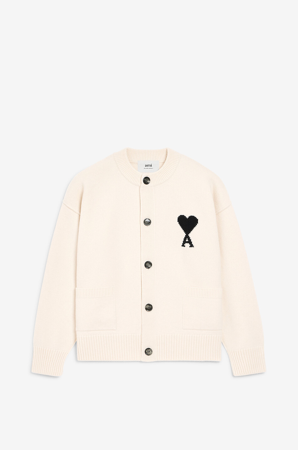 Ami de Cœur oversize lambswool cardigan