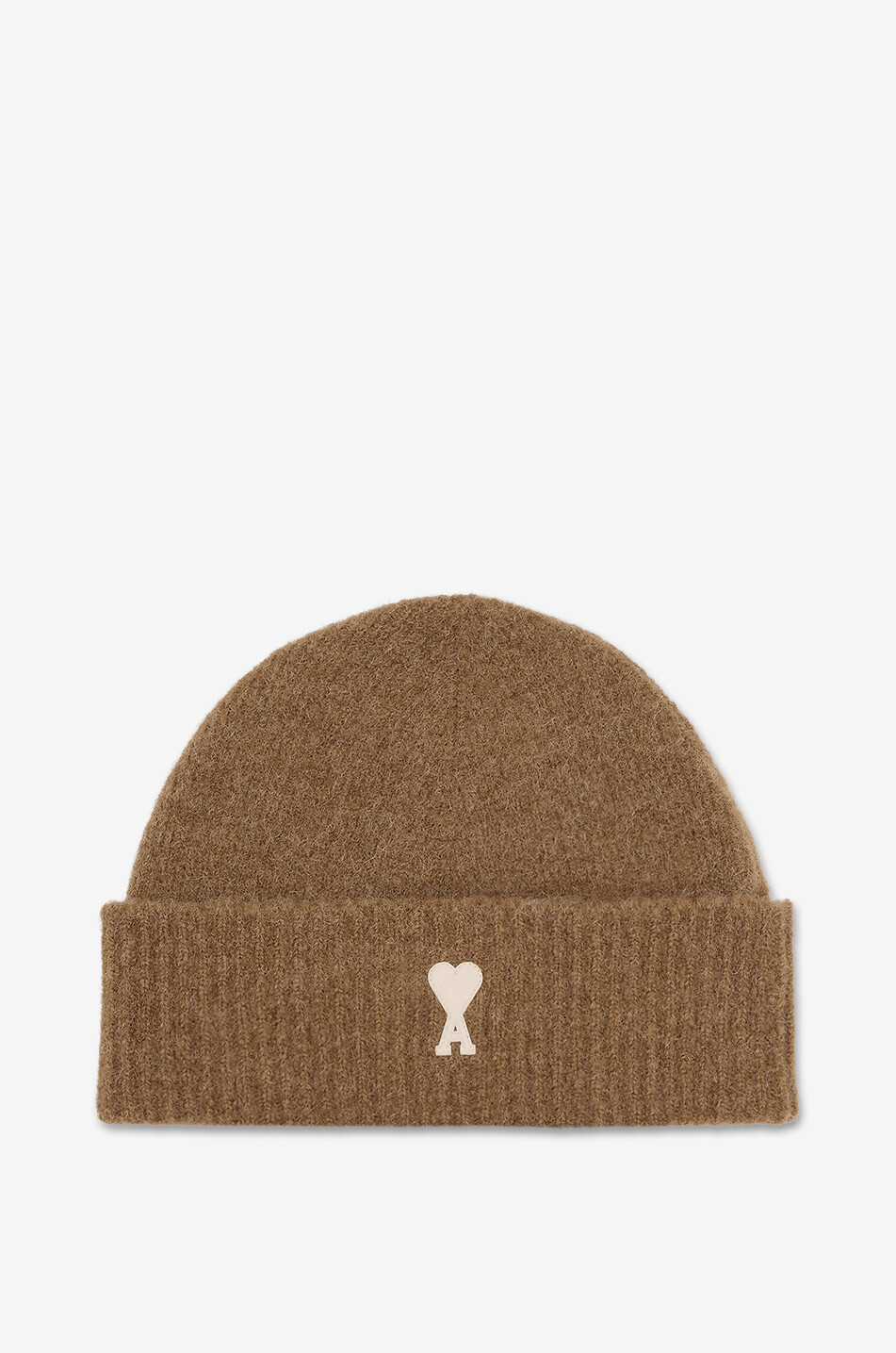 AMI Ami de Cœur alpaca blend beanie Women BROWN 1