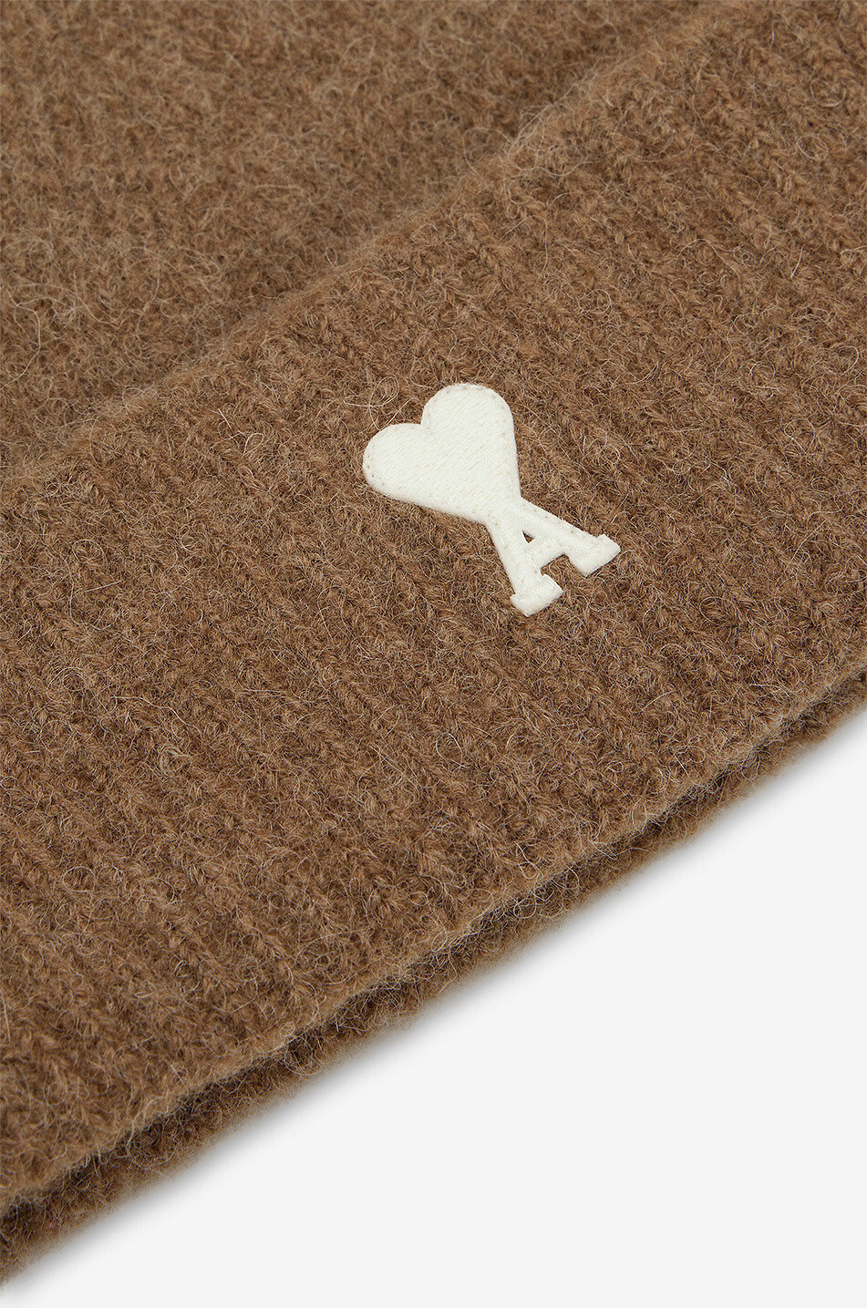 AMI Ami de Cœur alpaca blend beanie Women BROWN 6