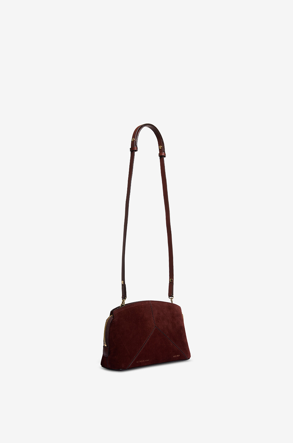 VICTORIA BECKHAM Pochette en daim Victoria Femme MARRON FONCÉ 2