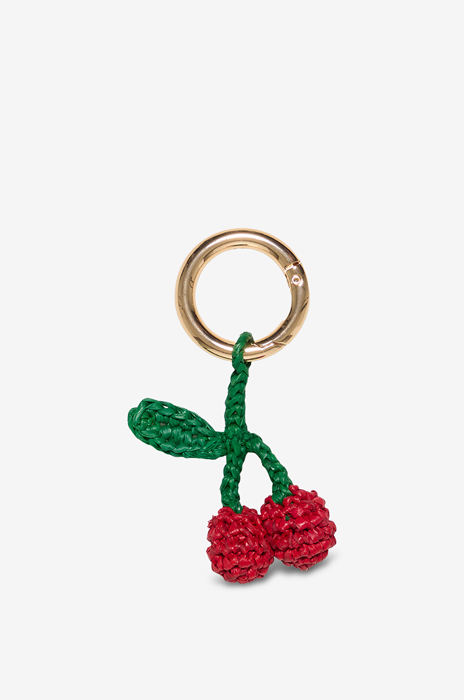 BALZAC PARIS Schlüsselanhänger aus Häkelbast Cerise Damen ROT 1