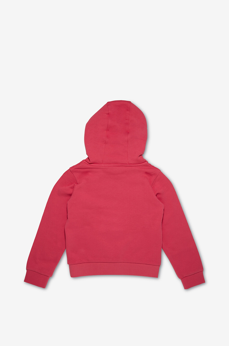 MONCLER Logo embroidered girls' boxy hooded sweatshirt Girl PINK 2