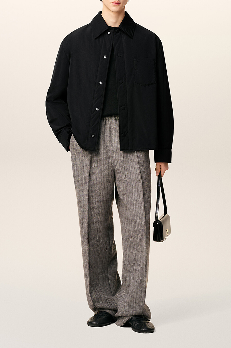 Short corduroy jacket - AMI - DARK GREY - Bongénie