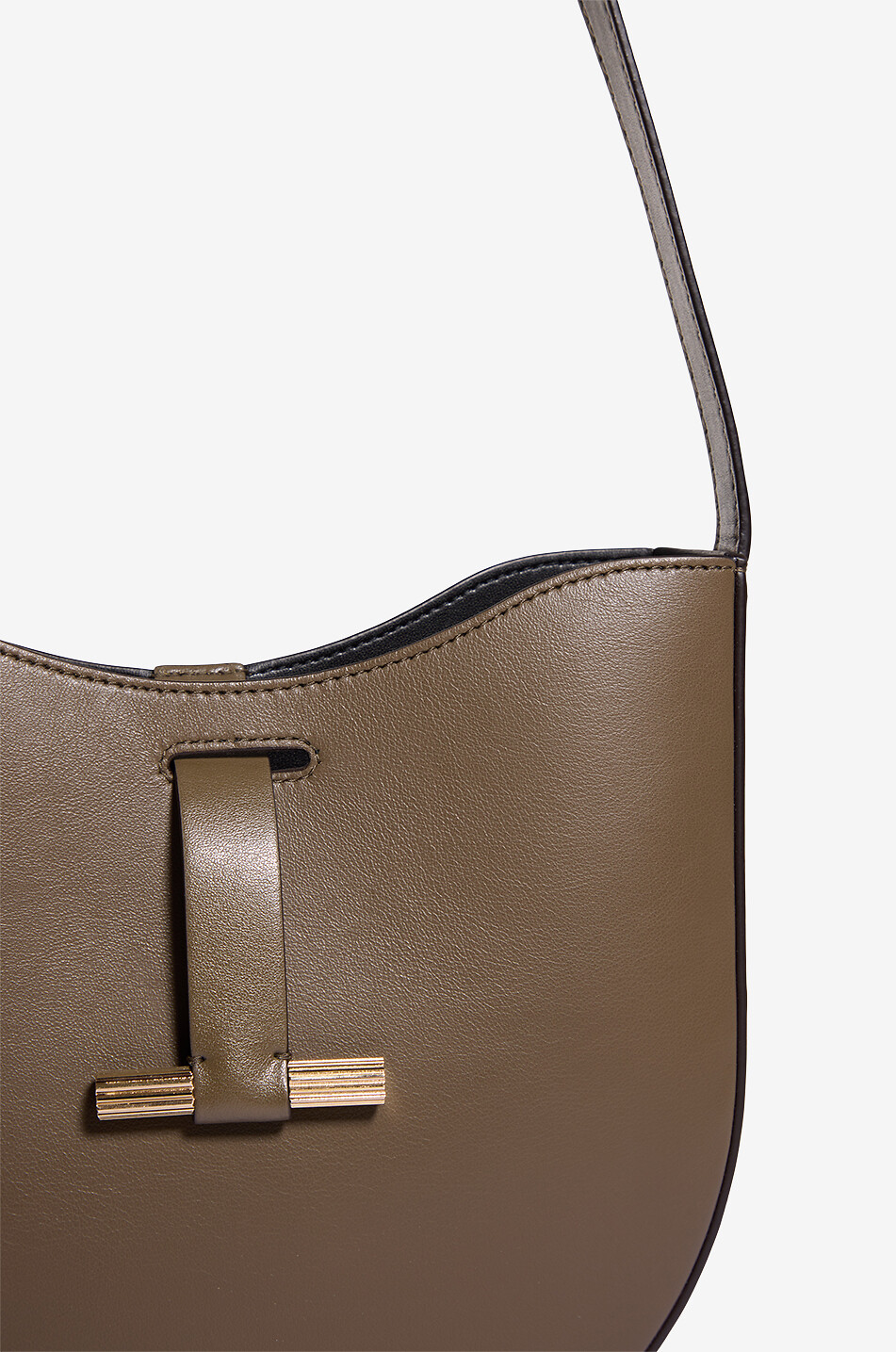 VICTORIA BECKHAM Umhängetasche aus Glattleder Dia Damen KHAKI 5