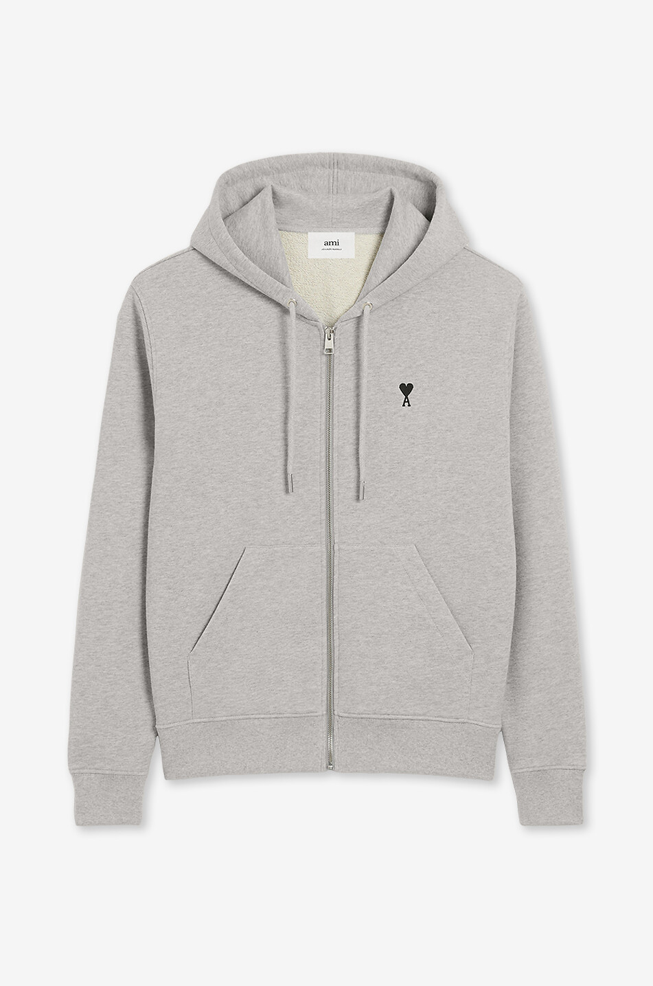Ami de cœur hooded full-zip sweatshirt