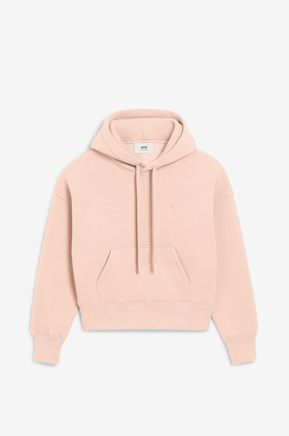 Sweat-shirt à capuche en coton mélangé Ami de Cœur