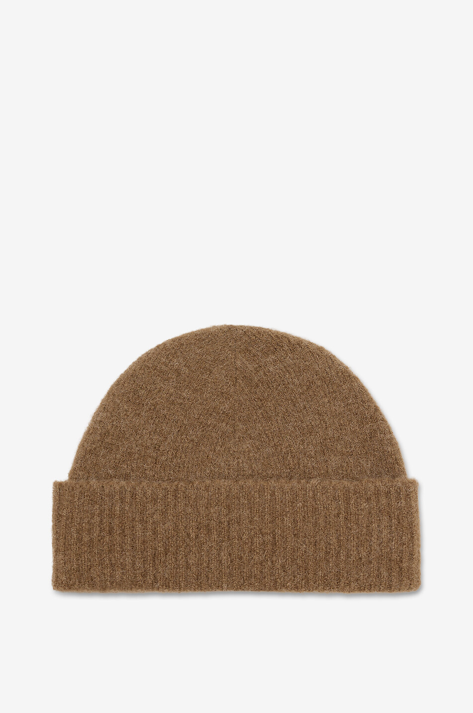 AMI Alpaka-Strickmütze Ami de Cœur Herren BRAUN 2