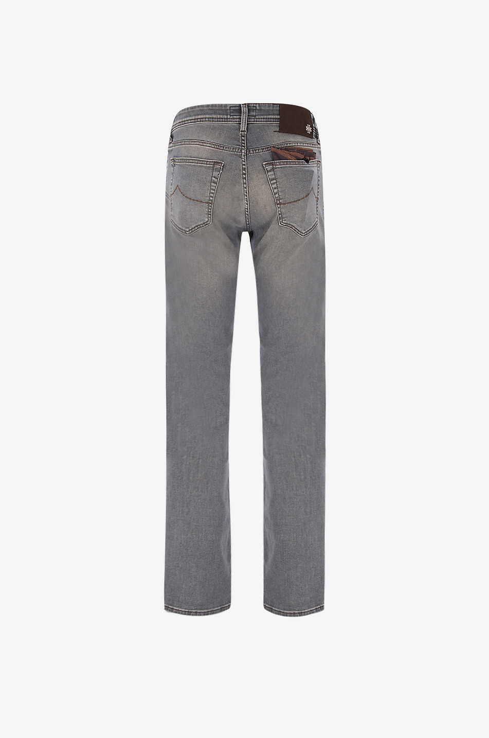 JACOB COHEN Nick cotton slim-fit jeans Men LIGHT GREY 2