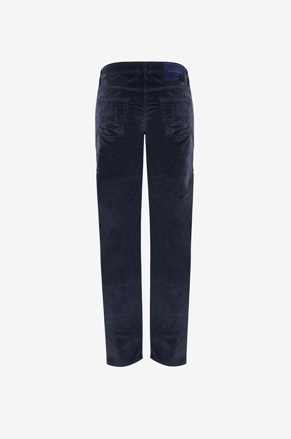 JACOB COHEN Bard corduroy straight leg trousers Men DARK BLUE 2