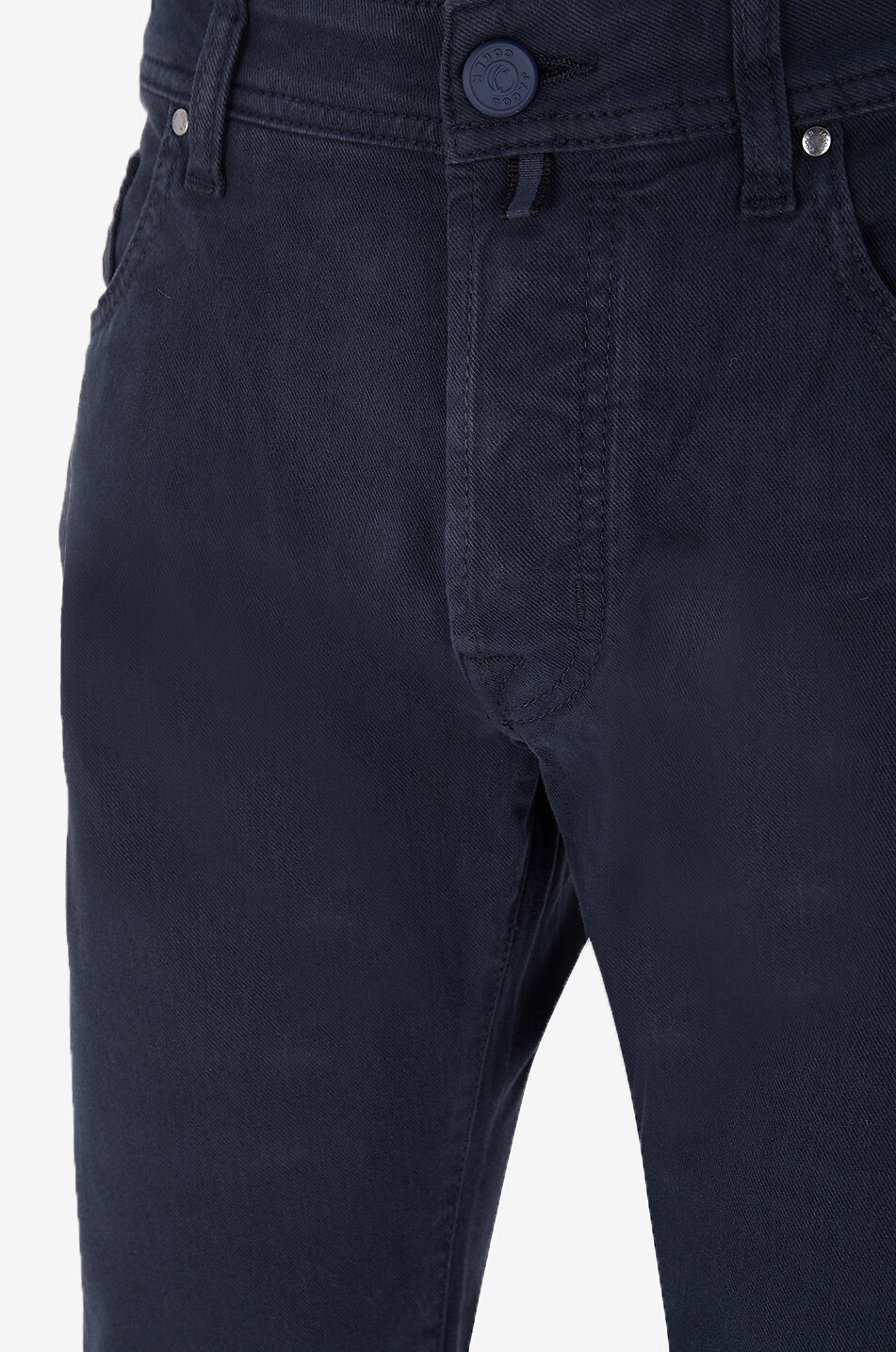 JACOB COHEN Bard cotton and lyocell straight leg jeans Men DARK BLUE 3