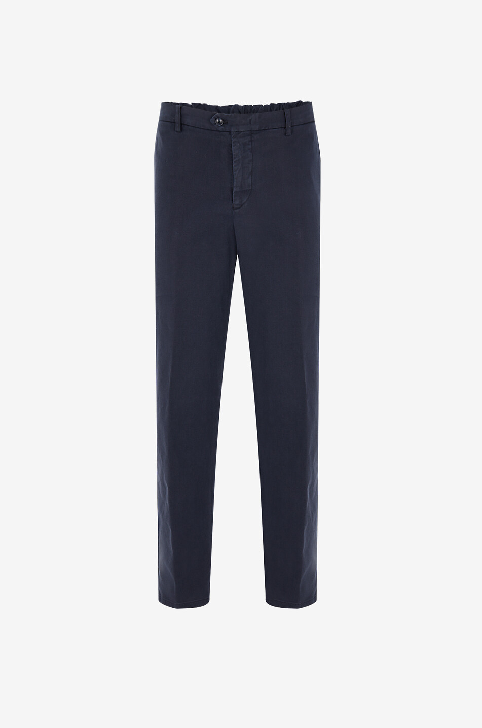MARCO PESCAROLO Evo slim fit chino cotton trousers Men DARK BLUE 1